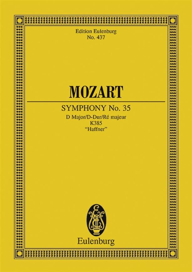 Sinfonia K 385 Re (Haffner) (Kroyer)